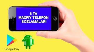 ANDROID SIRLARI — 90% FOYDALANUVCHI XABARSIZ BO’LGAN 8 AJOYIB FUNKTSIYALAR