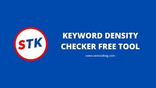 Keyword Density Checker Free Tool by SEO Tool Keg