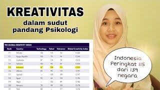 KREATIVITAS dalam Sudut Pandang Psikologi