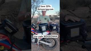 Lifetime Warranty Adventure Motorcycle Luggage | Save 25% #nelsonrigg #adventure #motorcycle