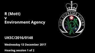 R (Mott) v Environment Agency