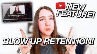 The New Youtube Chapter Timestamp Feature | GET MORE AUDIENCE RETENTION FAST!