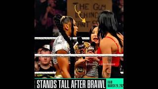 Biance Belair️ vs rhea ripley vs Iyo sky #wwe #shorts
