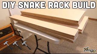 DIY 41QT SNAKE RACK!!!