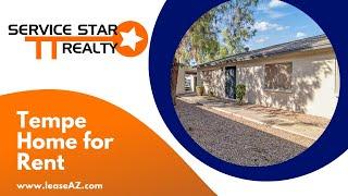 Tempe Homes for Rent 3BR/2BA by Tempe Property Management AZ | Service Star Realty