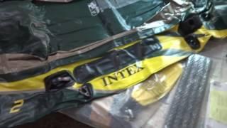 Inflatable boat India ( Intex seahawk 2 ) unboxing