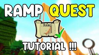 How to do the Ramp Quest in Build a Boat for Treasure