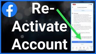 How To Reactivate Facebook Account