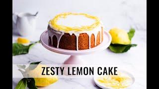 Zesty Lemon Sponge Cake