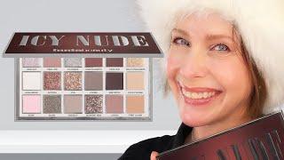 MAKEUP TUTORIAL | Huda Beauty's VIRAL Icy Nude Palette !!