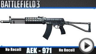 Battlefield 3  -  AEK-971  [Full No Recoil Macro, X7 Mouse]