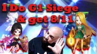 I Do G1 Siege & get 8 out of 11 (Summoners War)