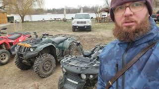 Сравнивем Yamaha Grizzly450 с Linhai M150 и Loncin LX200