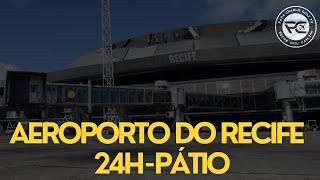 SBRF LIVE CAM 2 - "PÁTIO" | AEROPORTO DO RECIFE AO VIVO 24H | RECIFE AIRPORT LIVE | COM FONIA