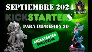  TOP 5 Kickstarter STL Impresion 3D - Septiembre 2024   #3d