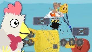 УРОВЕНЬ ФАБРИКА БОЛИ! 100% НЕ ПРОЙТИ -  Ultimate Chicken Horse