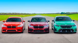 Заезд нового поколения BMW M5!