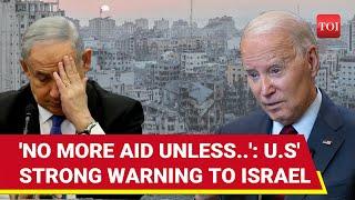 'Israel Won't Get Weapons If...': U.S.' Shocking Threat To Netanyahu | Full Detail