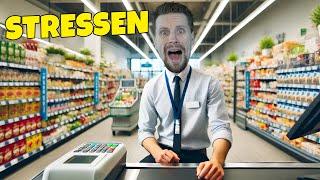 DET BÖRJAR BLI STRESSIGT I BUTIKEN - SUPERMARKET SIMULATOR