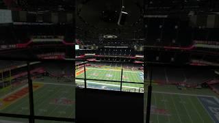 The Superdome is Super Bowl ready!! 