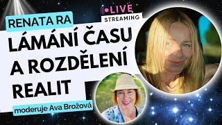 MIMOŘÁDNÉ VYSÍLÁNÍ - Teď se láme čas! Renata Ra + Ava Brožová