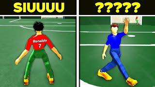 Scoring with Every Celebration in Realistic Street Soccer! (Roblox)