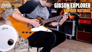 No Talking...Just Tones | Gibson Explorer Antique Natural