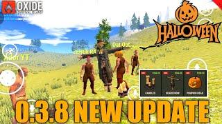  Oxide Survival Island- New Halloween Update -Oxide 0.3.8 Update Items 