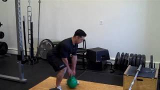 Sumo Deadlift ( Kettlebell or Dumbbell)