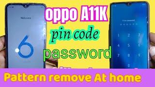 oppo A11K phone code remove |oppo A11K All security remove |oppo A11K All phone lock remove