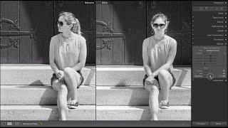 Adobe Lightroom Film Grain vs Real Film Grain from Kodak TMax100