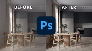 MEJORA tus renders de ArchViz con PHOTOSHOP Camera RAW