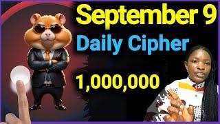 9 September Hamster Kombat Daily Cipher Code  Today