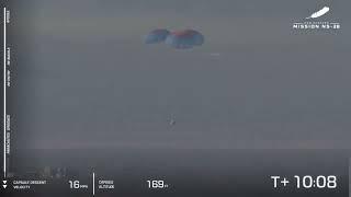 TOUCHDOWN! Blue Origin NS-28 Crew Capsule