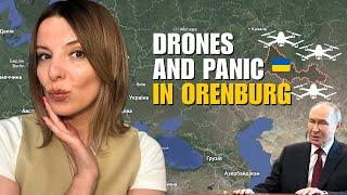 UKRAINIAN SABOTAGE: DRONES & PANIC IN ORENBURG Vlog 1079: War in Ukraine