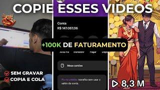 Ganhe Muito DINHEIRO Copiando vídeo VIRAL CHINÊS e transformando em ANIME (dinheiro online)