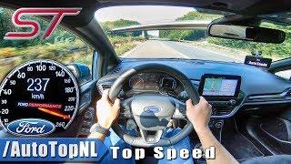 2019 FORD FIESTA ST | TOP SPEED 237km/h AUTOBAHN POV by AutoTopNL