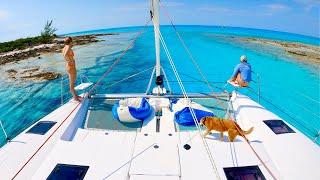 We ran our brand new catamaran aground... with guests onboard 🫣