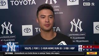 Anthony Volpe's X-Rays and CT Scan on left elbow come back negative