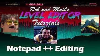 Hotline Miami 2 Level Editor Tutorial Part 5 -  NP++ Editing (ft. Yossarian)