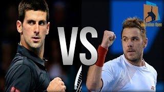 Stanislas Wawrinka Vs Novak Djokovic Australian Open 2014 HIGHLIGHTS