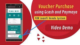 Voucher Purchase via GCAsh for JuanFi vendo system