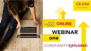 Christianity Explored Online Training 1- April 2020