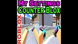 My Viewmodel Settings Counter Blox Remastered CBR #shorts #counterblox