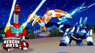 Dinobots!  | Transformers: Rescue Bots | Kinderfilme | Cartoons Für Kinder