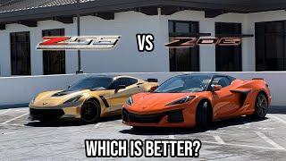 2024 Corvette C8 Z06 vs C7 Z06 - An Honest Comparison