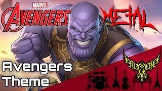 THE AVENGERS THEME 【Intense Symphonic Metal Cover】