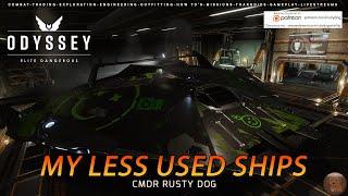 Elite Dangerous:  - My Less Used Ships - CMDR Rusty Dog