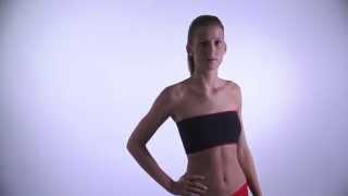 Bikram hot yoga & fitness top bra review - Tube top