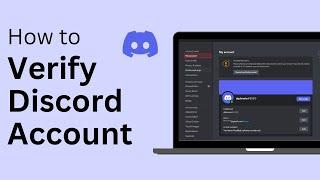 How To Verify Discord Account - Easy Tutorial !